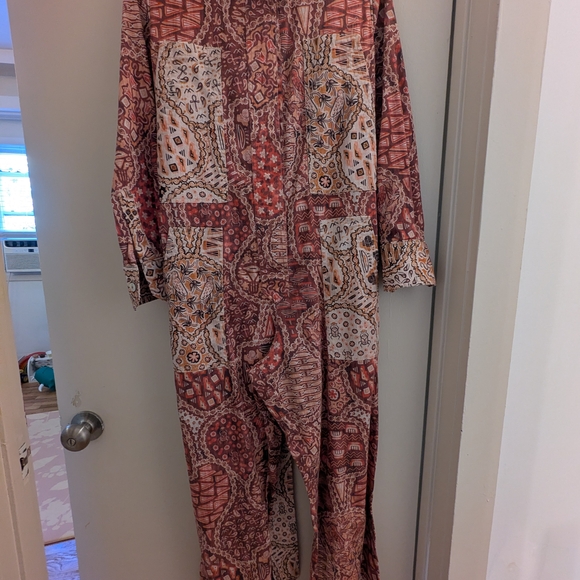 Artistic Patchwork Jumpsuit